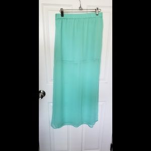 Long Sheer Express Skirt